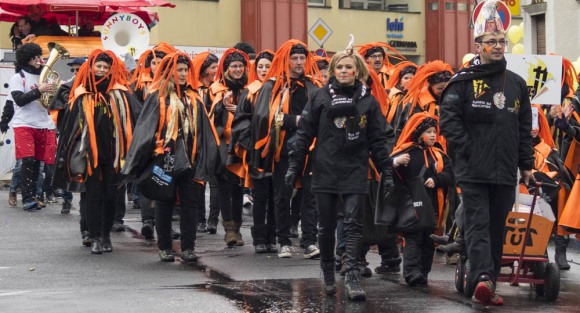Schwarze 11 - Faschingsumzug 2016