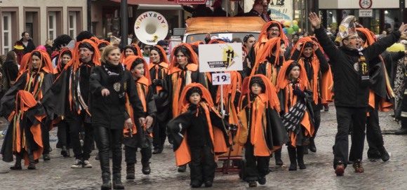 Schwarze 11 - Faschingsumzug 2016